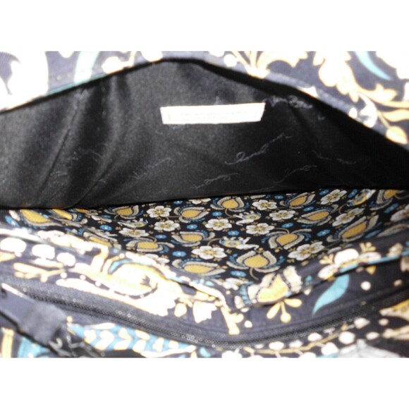 Vera Bradley Ellie Blue Laptop Travel Tote Bag Retired Checkpoint Friendly - Picture 4 of 5